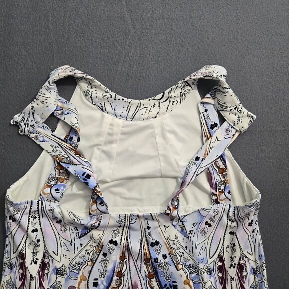 White House Black Market Women S Aztec Sequin Studded Halter Dress Open Back - Picture 14 of 16